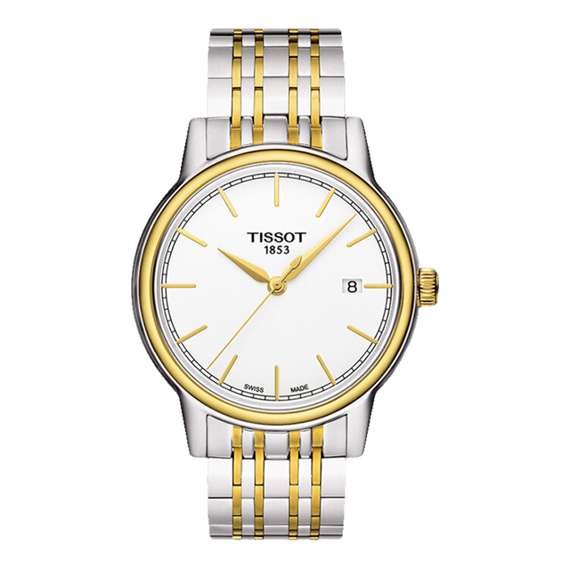 TISSOT 经典系列 石英情侣表男士手表 T085.410.22.011.00