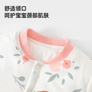 宝宝夹棉套装婴儿保暖加厚秋衣秋裤儿童睡衣秋冬季外出棉服内衣裤