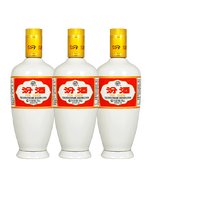 汾酒 53度出口白瓷瓶（淘金币频道购买155.36元）汾酒500ml*3瓶山西杏花村清香型白酒