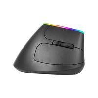 DeLUX 多彩 M618DB 充电版 2.4G蓝牙 双模无线鼠标 4000DPI 黑色 RGB