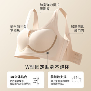  Junerose/六月玫瑰 零束缚聚拢无痕美背防下垂 女士内衣  80B (ABC通杯）