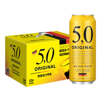  傲汀格 OETTINGER 5.0自然混浊型 小麦啤酒 500ml*24瓶