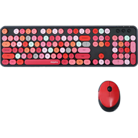 MOFii 摩天手 sweet 无线键鼠套装 黑色混彩