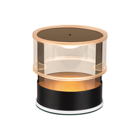 Tubicen复古台灯卧室主卧床头灯轻奢高级感创意小光环氛围感台灯赤铁 【台灯款】小号