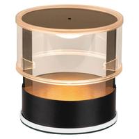 Tubicen复古台灯轻奢高级感卧室床头灯创意小光环氛围桌面小夜灯