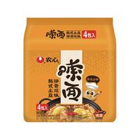 农心(NONGSHIM) 嗦面(马铃薯&小麦共同制成面饼)夜宵懒人上班宿舍方便速食食品 嗦面(韩式土豆排骨风味) 4连包
