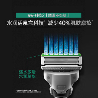  Schick/舒适 智能调压 男士剃须刀 刀架 刀头  1刀架6刀头