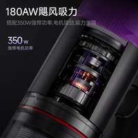 PUPPY/小狗 DXQ-S007 绿光显尘 无线手持吸尘器 3个