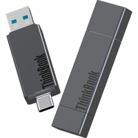 Lenovo 联想 TB30 USB3.1 U盘 枪色 512GB Type-C/USB-A