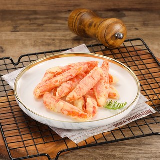 美加佳天妇罗蟹味柳蟹肉蟹棒松叶油炸蟹肉棒寿司空气炸锅商用零食
