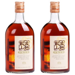 古越龙山 正宗绍兴黄酒三年陈酿500ml*2瓶装传统工艺柔雅微醺小酒