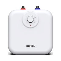 康佳（KONKA）小厨宝6.5升储水式电热水器 家用1800W一级能效速热小尺寸厨房台盆下热水宝上出水DSZF-KW01(升级)