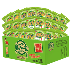 美好时光 岩烧海苔2g*24袋高钙高铁 紫菜包饭寿司休闲儿童解馋小零食