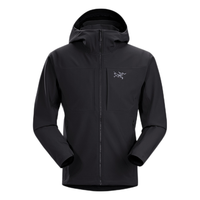 始祖鸟(ARC'TERYX)男子软壳夹克 GAMMA MX HOODY 防水弹力防风保暖软壳连帽夹克外套 Black/黑色 M