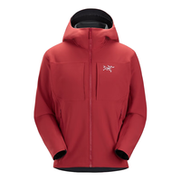 始祖鸟（ARC'TERYX）男子软壳夹克 GAMMA MX HOODY 防水弹力防风保暖软壳连帽夹克外套 Sequoia/红杉褐 XS