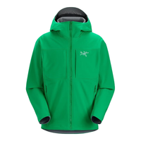 始祖鸟(ARC'TERYX)男子软壳夹克 GAMMA MX HOODY 防水弹力防风保暖软壳连帽夹克外套 Forage/复古绿 XL