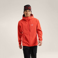 始祖鸟(ARC'TERYX)男子软壳夹克 GAMMA MX HOODY 防水弹力防风保暖软壳连帽夹克外套 皇朝红/Dynasty L