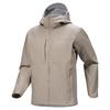 始祖鸟（ARC'TERYX）男子软壳夹克 GAMMA MX HOODY 防水弹力防风保暖软壳连帽夹克外套 Rune/层云灰 S
