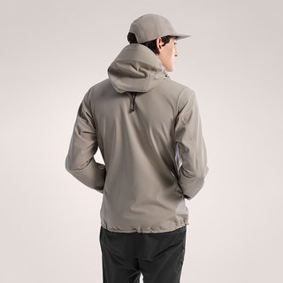始祖鸟（ARC'TERYX）男子软壳夹克 GAMMA MX HOODY 防水弹力防风保暖软壳连帽夹克外套 Rune/层云灰 XS
