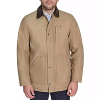 限新用户：TOMMY HILFIGER 男士 经典灯芯绒翻领保暖夹克外套 二色可选