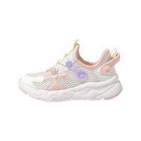 笛莎女童季一脚蹬轻便运动鞋 本白 33 33码