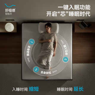 softide 舒福德 S100Pro+G25 零重力智能床+床垫 200*220cm 秒变款