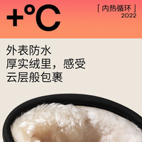英氏（YEEHOO）童鞋儿童雪地靴2025冬季男童鞋子女童棉靴加厚保暖靴子防水 紫色 21 内长14.3cm适合脚长13-13.4cm