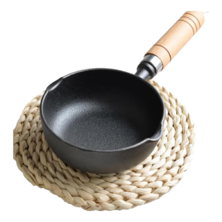 kitchoice 无涂层 铸铁煎锅 11cm