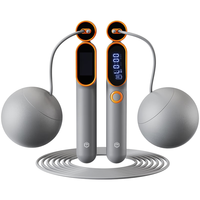 京东京造 燃动系列 无绳跳绳 灰/橙