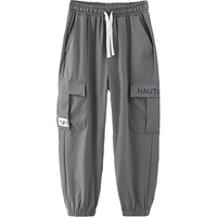 诺帝卡NAUTICA 男童运动裤子春秋中大儿童工装裤休闲束脚裤