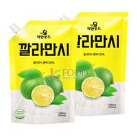 韩国卡曼橘原液VC维C非浓缩汁原浆果汁冲泡饮品饮料粉小袋 卡曼橘原液1L*2袋.