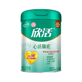 伊利 欣活中老年心活膳底奶粉800g罐装