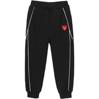 ELLE KIDS 冬季女童运动长裤儿童保暖加厚束脚裤休闲裤