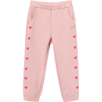 ELLE KIDS 冬季女童长裤儿童束脚休闲裤保暖裤子