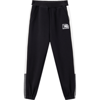 ELLE KIDS 秋冬季儿童运动长裤男女童加绒保暖卫裤百搭束脚裤