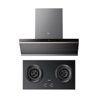 美的 蒸汽洗AK7pro飓风版 抽吸排油烟机 30风量顶侧一体 AK9 PRO+Q529L高能效灶 套装