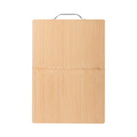 双枪菜板砧板切菜板防霉家用实木案板厨房面板水果板 人气【400*280*18mm】