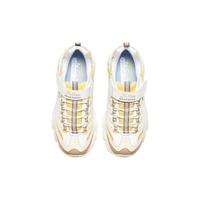 SKECHERS 斯凯奇 校园熊猫鞋系列 302526L 女童休闲运动鞋 白色+黄色 36码
