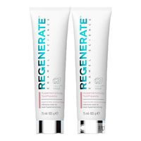 Regenerate抗敏感牙膏美白修护牙釉质75ml加氟成人清新口气 Regenerate抗敏感牙膏105g*2支
