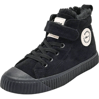 春季棉鞋高帮魔术贴儿童板鞋男女童加绒保暖棉鞋