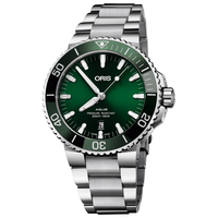 ORIS 豪利时 瑞表 机械绿色水鬼