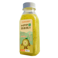百泽异美园猕猴桃汁HPP锁鲜工艺100%鲜榨果汁饮料 非浓缩冷藏饮品