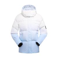 探路者羽绒服棉衣外套女冬季户外加厚保暖连帽短款棉袄面包服