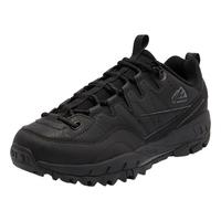 361°男鞋运动鞋秋冬季防风保暖徒步登山鞋防滑耐磨户外休闲鞋男 曜石黑/烟灰 -3310 40