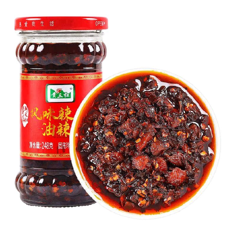贵三红风味辣子鸡油辣椒调味料