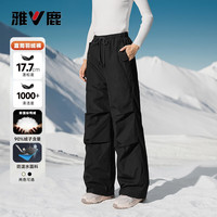YALU/雅鹿 保暖 女士羽绒裤 XL (175) 黑色