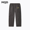马骑顿【加绒】MQD男童25冬新户外工装裤街大口袋休闲长裤子 卡其 120