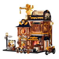 Lumibricks 灯搭 蒸汽朋克世界系列 11015 机械修理铺