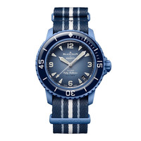 swatch 五十噚系列 男士机械表 SO35A100