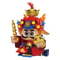 JAKI 佳奇 五路财神系列 BK016 北路财神 赵公明